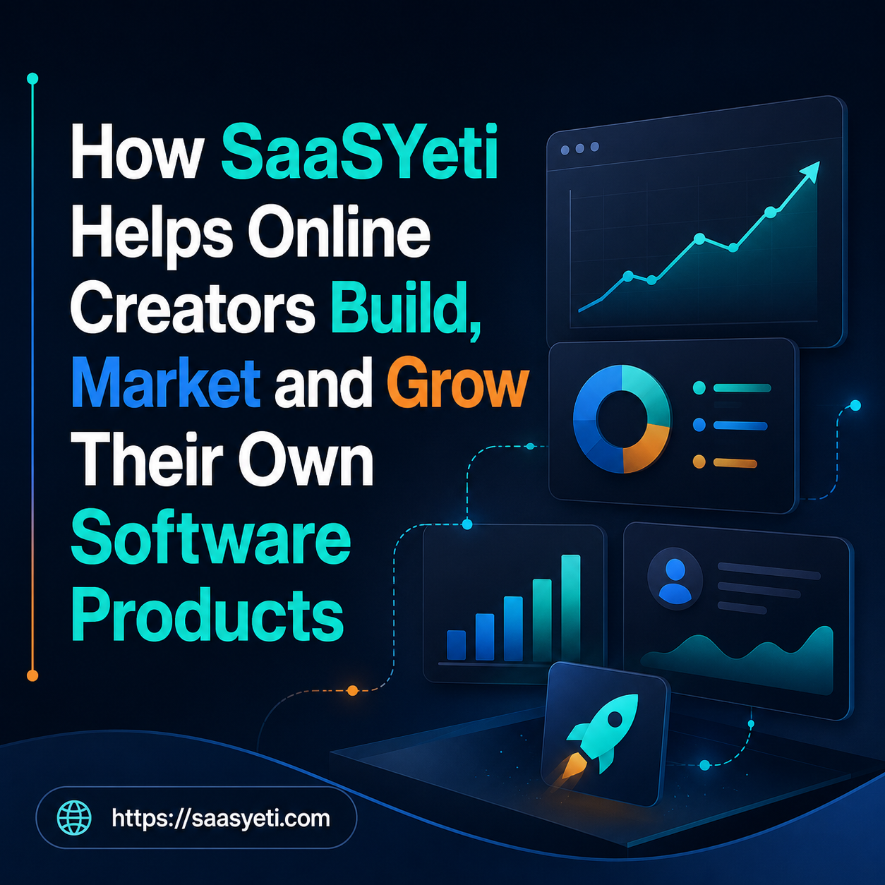 How SaaSYeti Helps Online Creators Build, Market and Grow Their Own Software Products